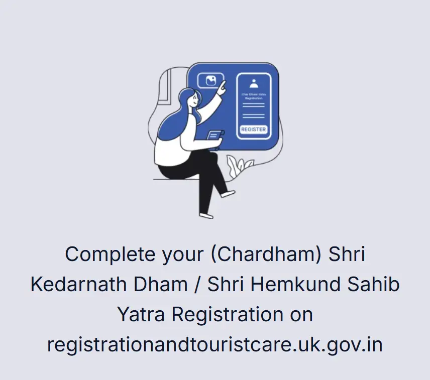 Complete Chardham registration