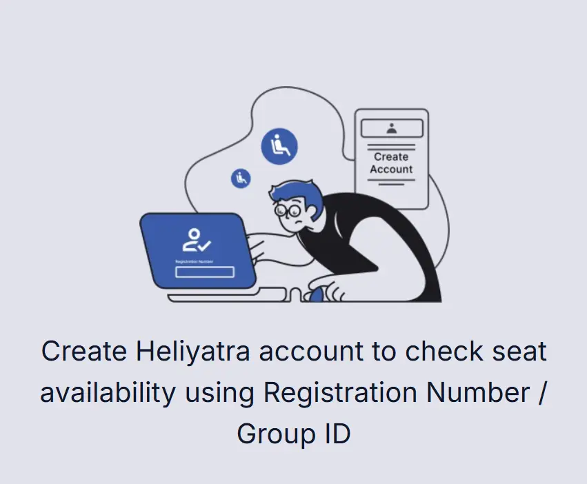 Create HeliYatra account